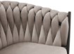 Kontrasto Kt220 Стілець Glam Vel, колір «тауп», 5.90 90046 - Home Club, зображення 7
