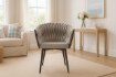 Kontrasto Kt220 Стілець Glam Vel, колір «тауп», 5.90 90046 - Home Club, зображення 8