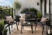Kontrasto Комплект Marbella Wood на 4 особи, чорний Dw, Meb000081 - Home Club, зображення 8
