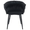 Kontrasto Kt220 Стілець Glam Vel Чорний, 5.90 90077 - Home Club, зображення 3