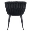 Kontrasto Kt220 Стілець Glam Vel Чорний, 5.90 90077 - Home Club, зображення 5
