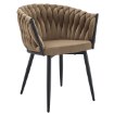 Kontrasto Kt220 Стілець Glam Vel, коричневий, 5.90 90060 - Home Club, зображення 2