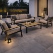 Kontrasto Комплект Bali на 5 человек, антрацит/теплый бежевый, двусторонний, Meb000071 - Home Club, изображение 7