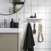 ИКЕА Настенная полка с тремя крючками ENUDDEN ЭНУДДЭН, 306.299.66 - Home Club, изображение 2