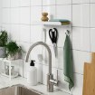 ИКЕА Настенная полка с тремя крючками ENUDDEN ЭНУДДЭН, 306.299.66 - Home Club, изображение 3