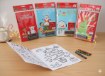 Chomik Рождественская Раскраска С 4 Мелками, Разнообразные Взоры, DIY7113 - Home Club, изображение 3