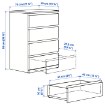 ИКЕА Комод STORKLINTA, 806.275.35 - Home Club, изображение 6