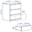 ИКЕА Комод STORKLINTA, 706.275.31 - Home Club, изображение 8