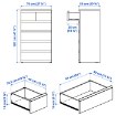 ИКЕА Комод STORKLINTA, 006.275.44 - Home Club, изображение 6