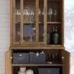 ИКЕА Комбинация раздвижных стеклянных дверей TONSTAD, 595.150.35 - Home Club, изображение 3