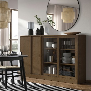 ИКЕА Комбинация с раздвижными дверями TONSTAD, 695.150.54 - Home Club