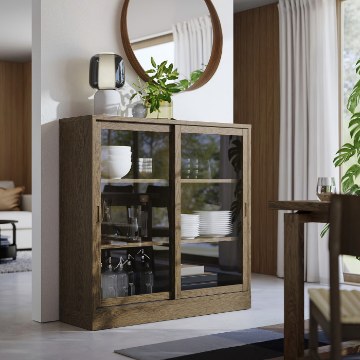 ИКЕА Витрина со сдвижными дверцами TONSTAD, 004.892.79 - Home Club