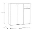 Forte Комод, T2KK10-D78 - Home Club, изображение 6