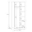 Forte Шафа для одягу P, VRQS821R-D136 - Home Club, зображення 10