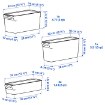 ИКЕА Контейнеры для холодильника KLIPPKAKTUS, 006.247.34 - Home Club, изображение 7