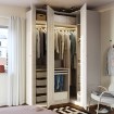 ИКЕА Угловой шкаф PAX ПАКС / FLISBERGET ФЛИСБЕРГЕТ, 296.000.25 - Home Club, изображение 3