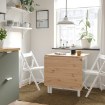 ИКЕА Стол и 2 складных стула PINNTORP / FRÖSVI, 296.251.96 - Home Club, изображение 2