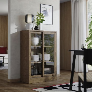 ИКЕА Витрина со сдвижными дверцами TONSTAD, 704.892.85 - Home Club