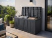 Kontrasto Садовий ящик 295 л, антрацитовий, Dw, Meb000115 - Home Club, зображення 7