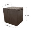 Kontrasto Садовий ящик 154 л, колір «мока», Dw, Meb000114 - Home Club, зображення 5