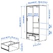 ИКЕА Шкаф с раздвижными дверями ANKARUDDEN, 506.262.50 - Home Club, изображение 7