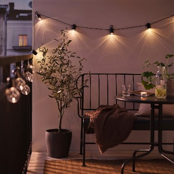 ІКЕА Гірлянда SVARTRÅ СВАРТРО, 006.105.86 - Home Club