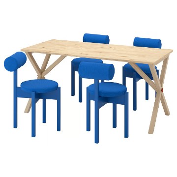ІКЕА Стіл і 4 стільці IKEA PS 2026, 696.344.05 - Home Club