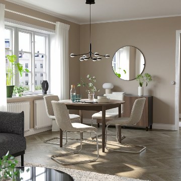 ІКЕА Стіл і 4 стільці SKANSNÄS / LUSTEBO, 995.616.38 - Home Club