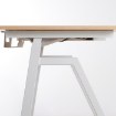 ИКЕА Рабочий стол с регулируемой высотой TROTTEN, 396.218.81 - Home Club, изображение 9