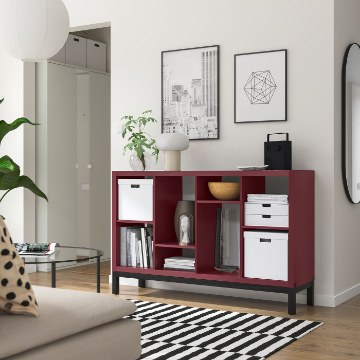 ІКЕА Стелаж з несучою рамою KALLAX КАЛЛАКС, 496.075.54 - Home Club