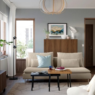 ИКЕА Трехмесная секция SÖDERHAMN, 496.216.06 - Home Club