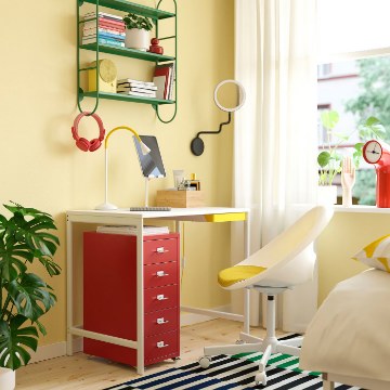 ИКЕА Комод на колесах HELMER ХЕЛЬМЕР, 206.250.25 - Home Club