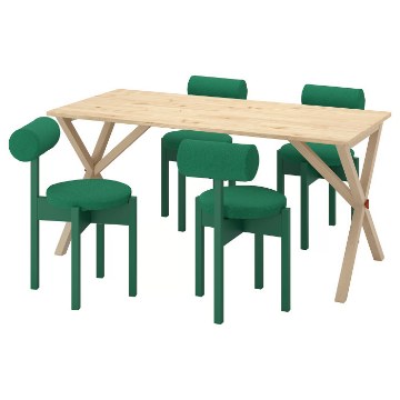 ІКЕА Стіл і 4 стільці IKEA PS 2026, 496.344.06 - Home Club