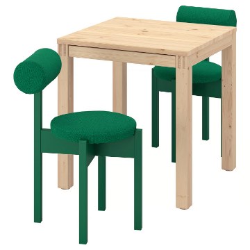 ІКЕА Стіл і 2 стільці IKEA PS 2026, 696.343.92 - Home Club