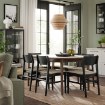 ИКЕА Стол и 4 стула SKANSNÄS / SKANSNÄS, 395.616.36 - Home Club, изображение 3