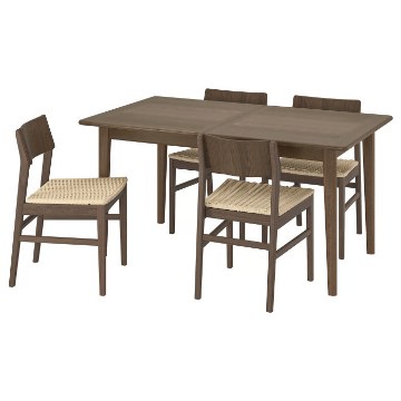 ІКЕА Стіл і 4 стільці SKANSNÄS / SKANSNÄS, 195.615.95 - Home Club