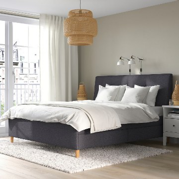ИКЕА Кровать с чехлом и ящиками IDANÄS ИДАНЭС, 704.471.82 - Home Club
