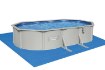 Bestway Басейн На Опорі 6,10 м × 3,60 м × 1,2 м (Басейн, Фільтрувальна Помпа, Драбинка, Дно), BES56369 - Home Club, зображення 4