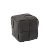 Chomik Плетеный пуф-кубик 34 x 34 x 34 см, тёмно-серый, PHO6038 - Home Club