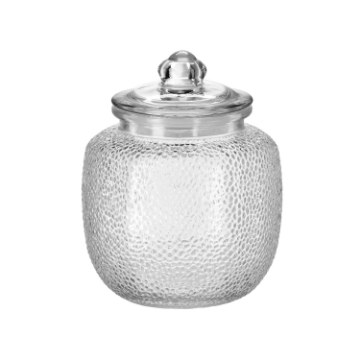 Chomik Круглая банка объёмом 1,9 л со стеклянной крышкой, IDE5291 - Home Club