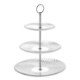 BackHome Living Стеклянная тарелка с тремя ярусами, DUC5598 - Home Club