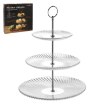 BackHome Living Стеклянная тарелка с тремя ярусами, DUC5598 - Home Club, изображение 3