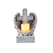 Chomik Фигура В Виде Креста С Крыльями И Светодиодной Свечкой, 14,5 x 12 x 19,5 см, DED1802 - Home Club, изображение 3
