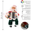 Chomik Святой Николай с аккордеоном - светящийся, 25,5 см, SAT6512 - Home Club, изображение 5