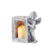 Chomik Фигурка Ангела Со Свечкой (Светодиодная) 16,5 x 10 x 17 См, DED1819 - Home Club, изображение 3
