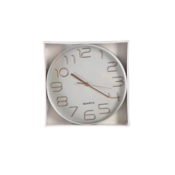 Chomik Круглий настінний годинник 30,5 × 30,5 × 5,4 см, ZEG6485 - Home Club