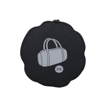 Chomik Складная дорожная сумка 48 x 28 см, черная, круглая, MID4249 - Home Club