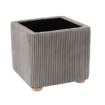 Chomik Квадратный Плетёный Пуф 40 x 40 x 45 См, Светло-Серый, PHO5925 - Home Club, изображение 4