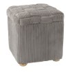 Chomik Квадратный Плетёный Пуф 40 x 40 x 45 См, Светло-Серый, PHO5925 - Home Club, изображение 5