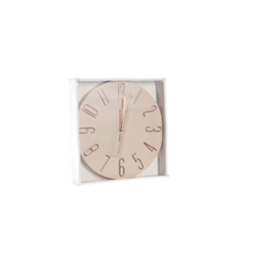 Chomik Круглий настінний годинник 25 × 25 × 3,7 см без рами, ZEG6976 - Home Club